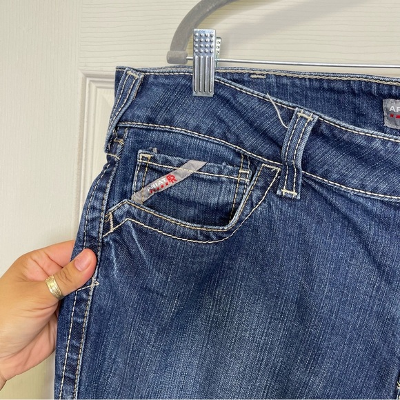 Ariat Women’s FR Mid Rise Boot Cut Jeans Sz 33L - Picture 3 of 12